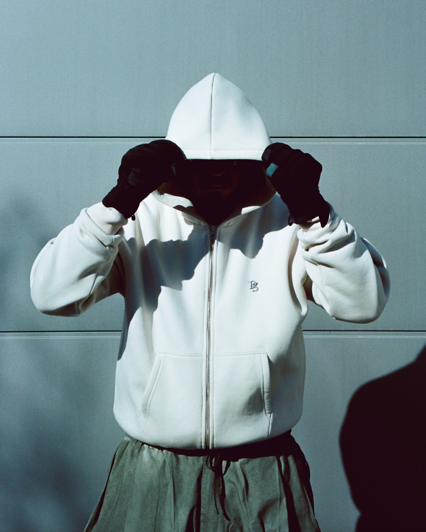 Creamy Heavyweight Zipper Hoodie