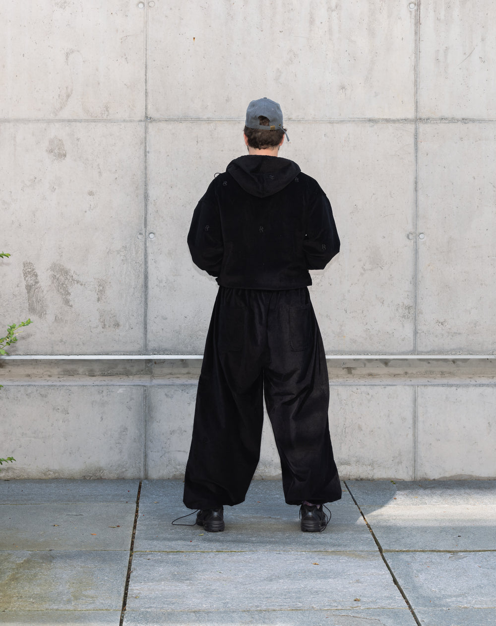 Black Corduroy  Pant