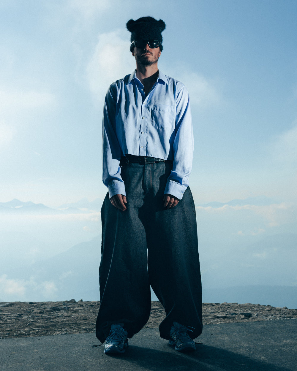 Denim Barrel Jeans