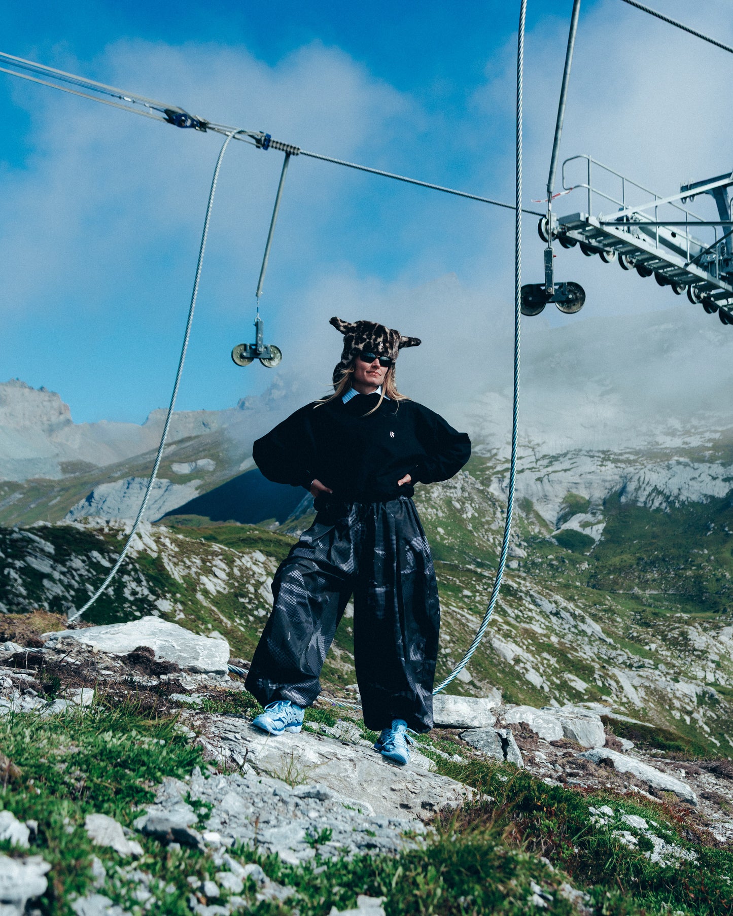 Voluminus Gore-Flex Pleated Camo Pant