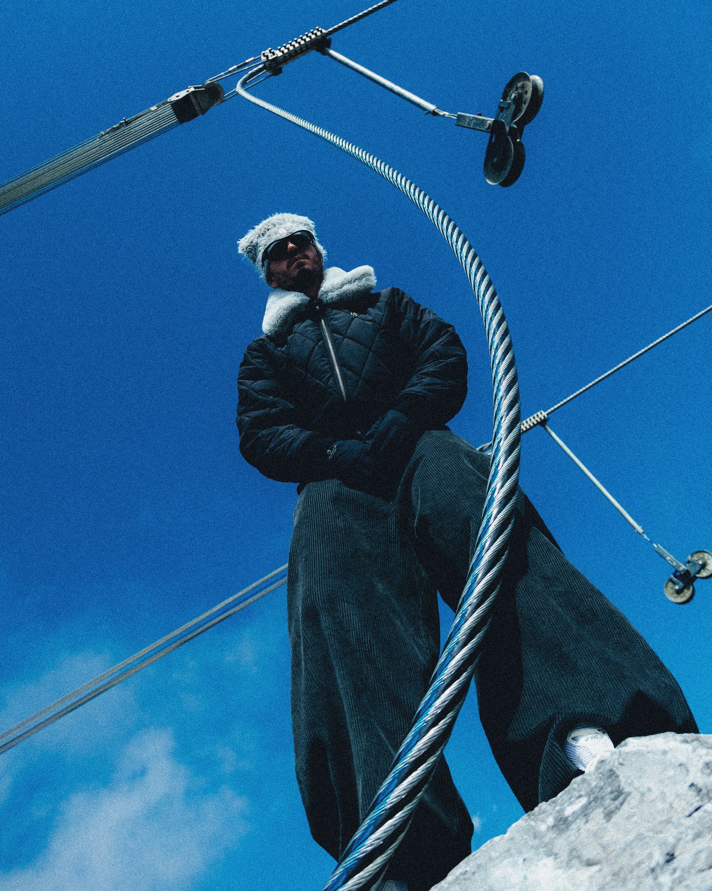 Cord Barrell Pant ''anthracite''