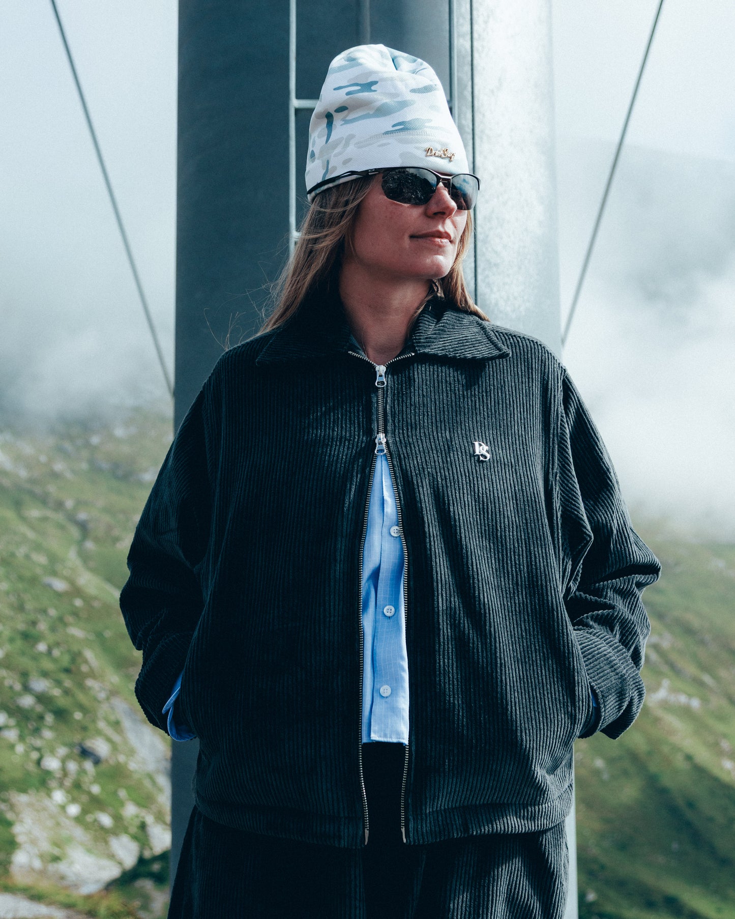 Cord Jacket ''anthracite''