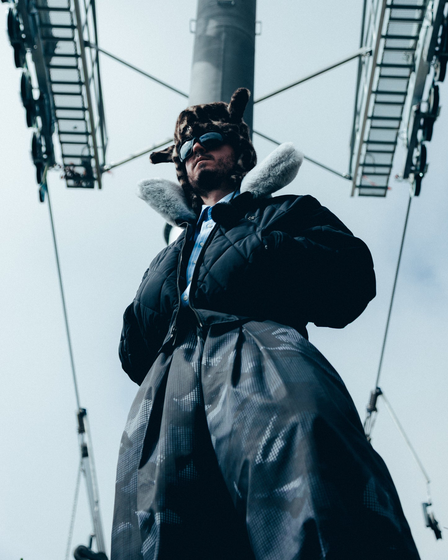 Reversible Gore-Flex Camo Bomber