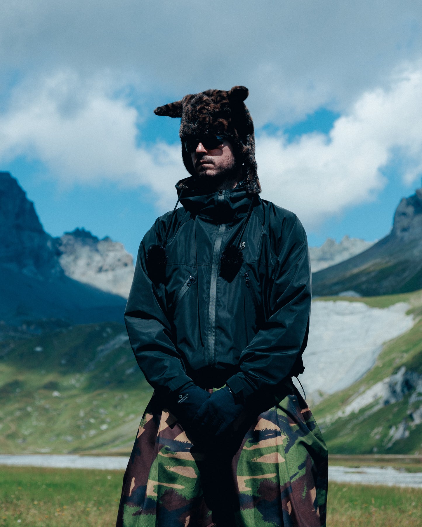 Black Technical Gore-Flex Jacket