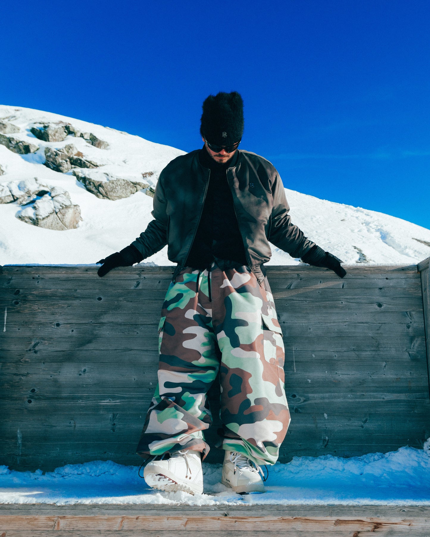 Technical Cargo Camo Ripstop Pant
