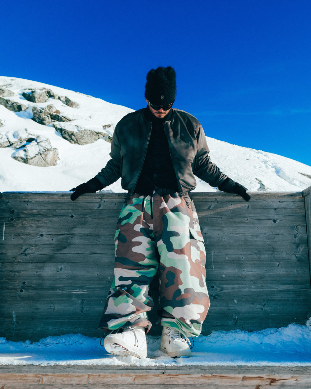 Technical Cargo Camo Ripstop Pant