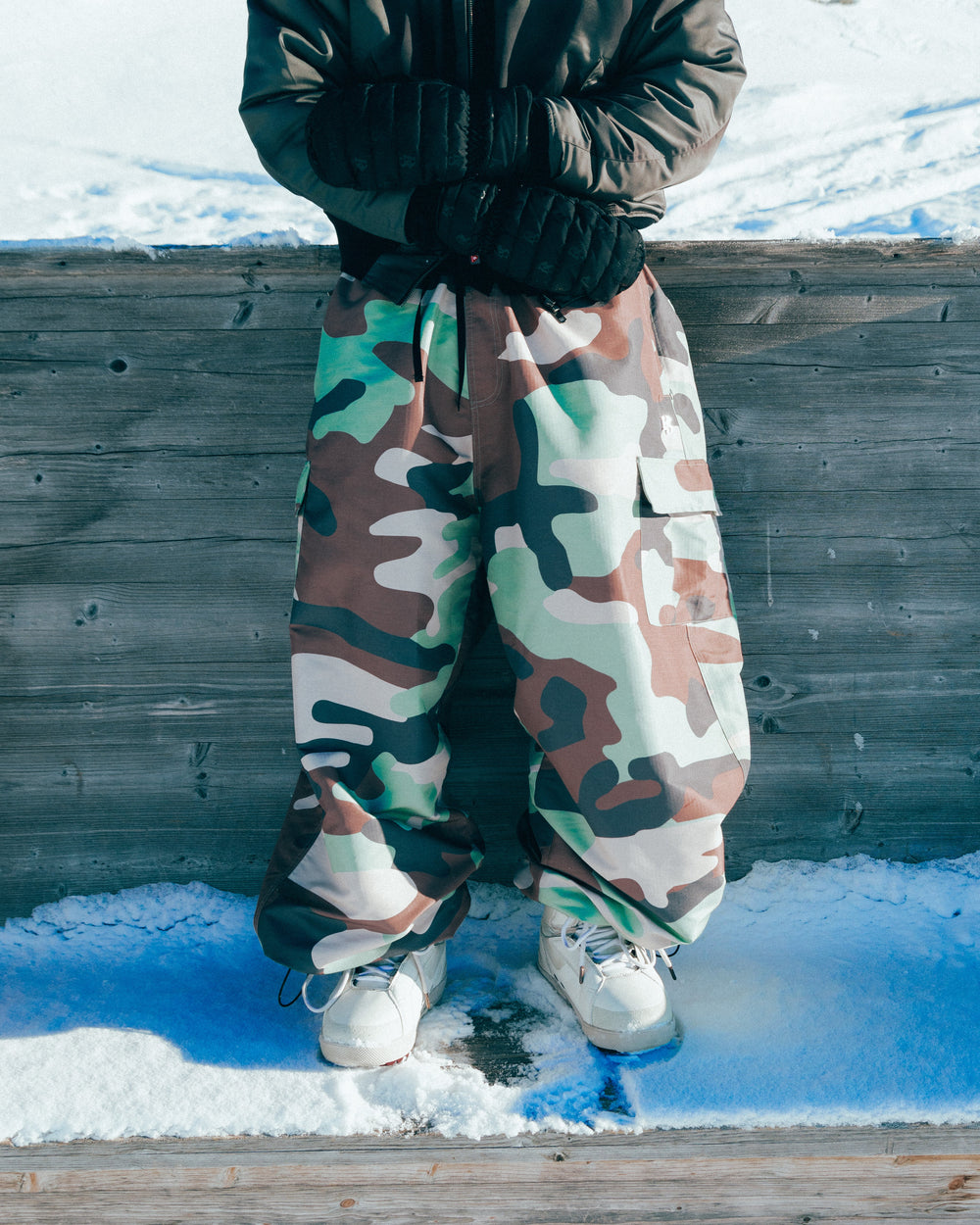 Technical Cargo Camo Ripstop Pant