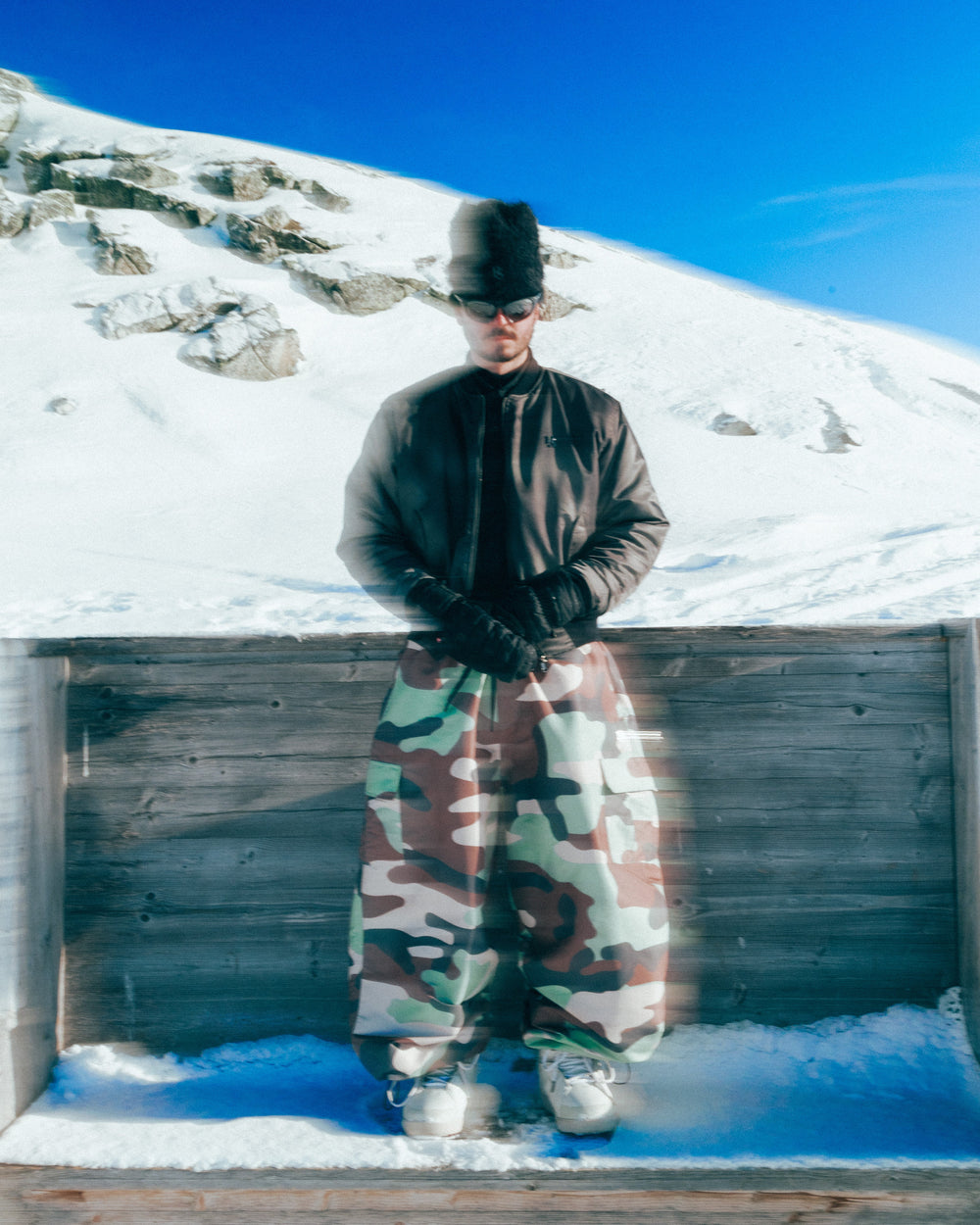 Technical Cargo Camo Ripstop Pant