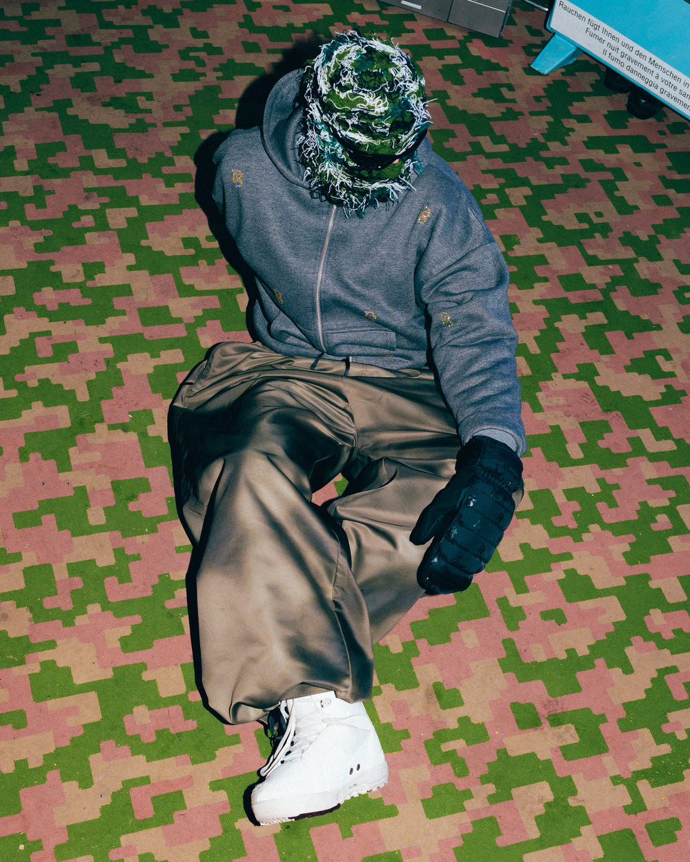 Technical Olive Faded Gore-Flex Pant