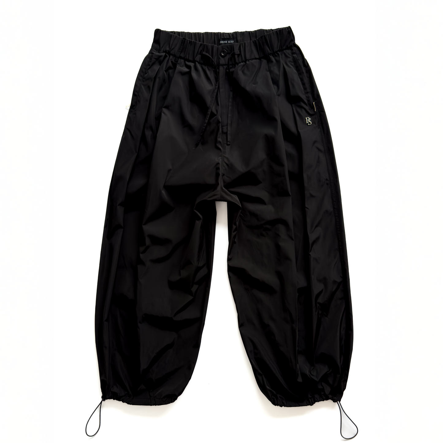 Black Technical Gore-Flex Pleated Pant