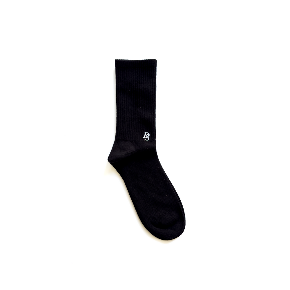 Black Socks ''White DS embroideries''