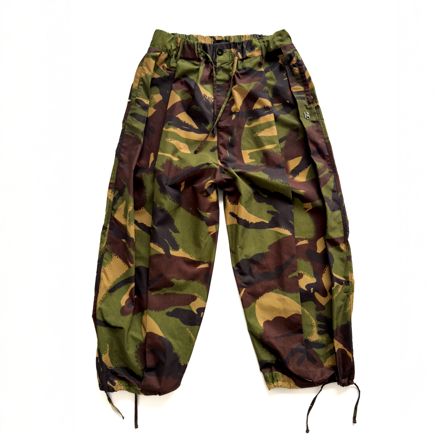 Tiger Green Camo Technical Gore-Flex Pleated Pant