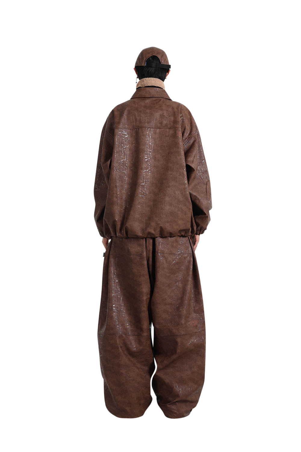 DS x BSRBT Leather Snow Pant Brown – DRINK SEXY