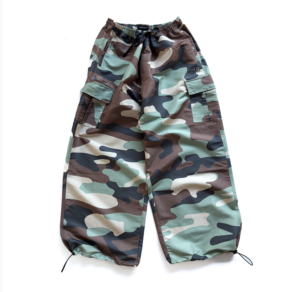 Technical Cargo Camo Ripstop Pant