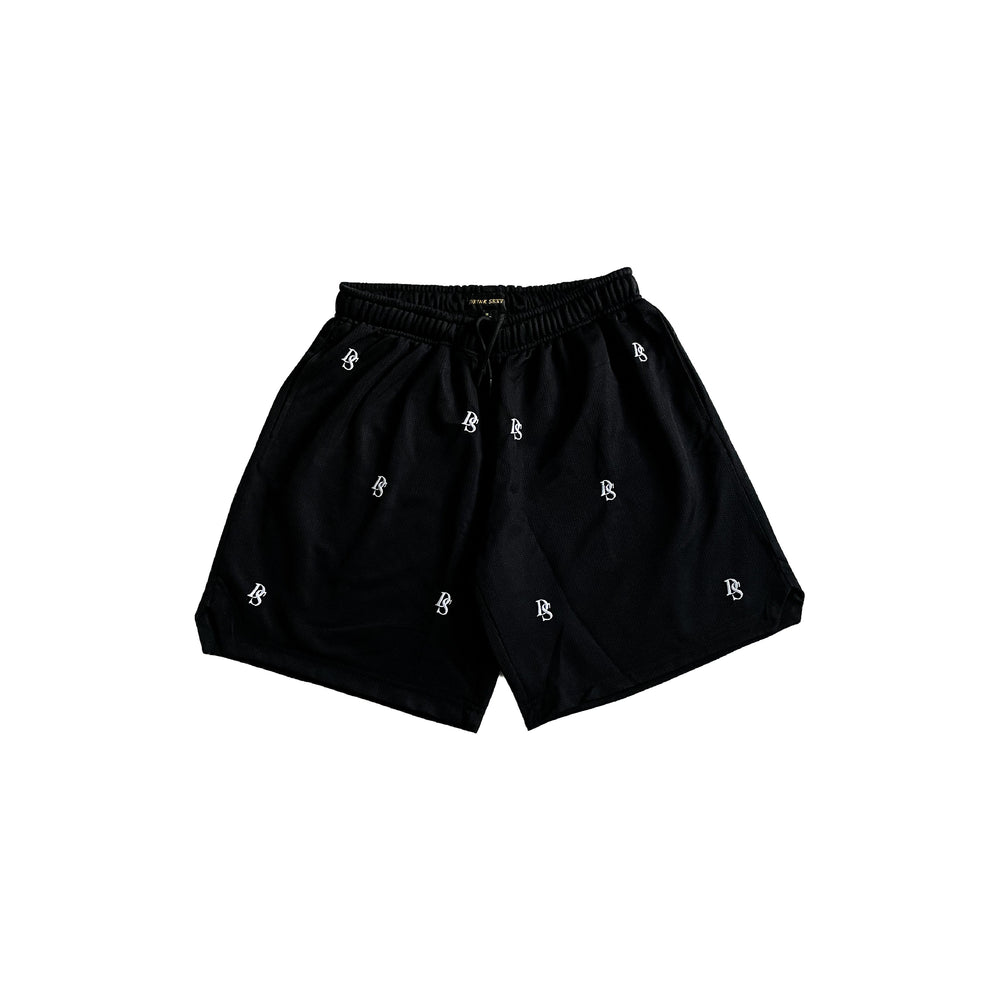 Black Shorts ''Overall DS embroideries''