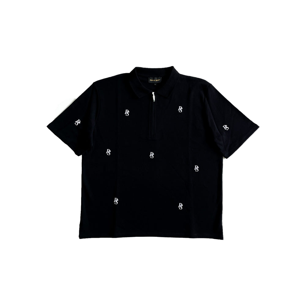 Black Polo ''Overall DS embroideries''