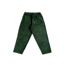 Load image into Gallery viewer, Dark Green Cords Pant &#39;&#39;Overall DS Embroideries&#39;&#39;