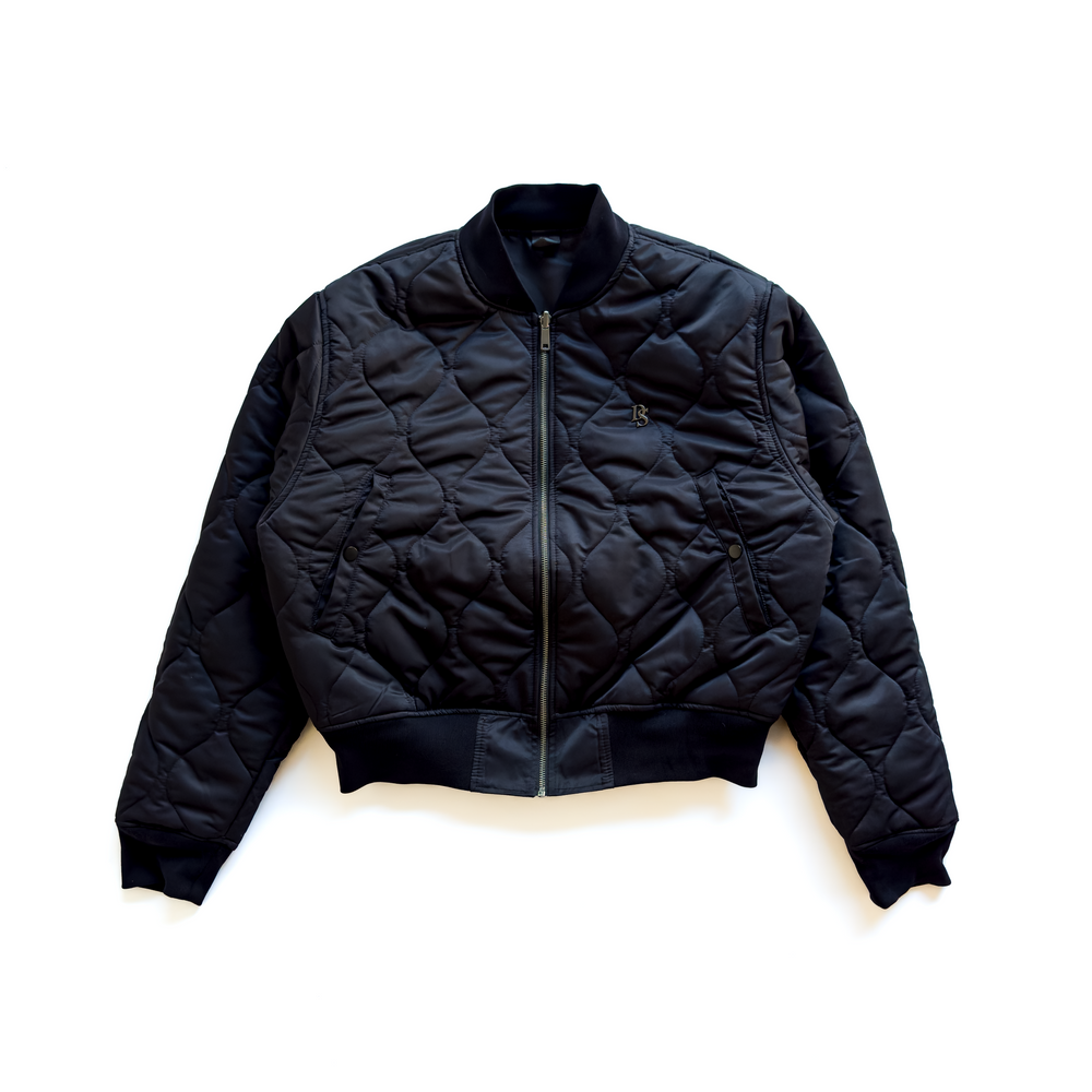 Black Reversible Gore-Flex Bomber Jacket