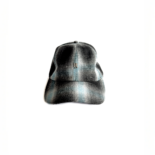 Checkered Cap ''Black & Blue''