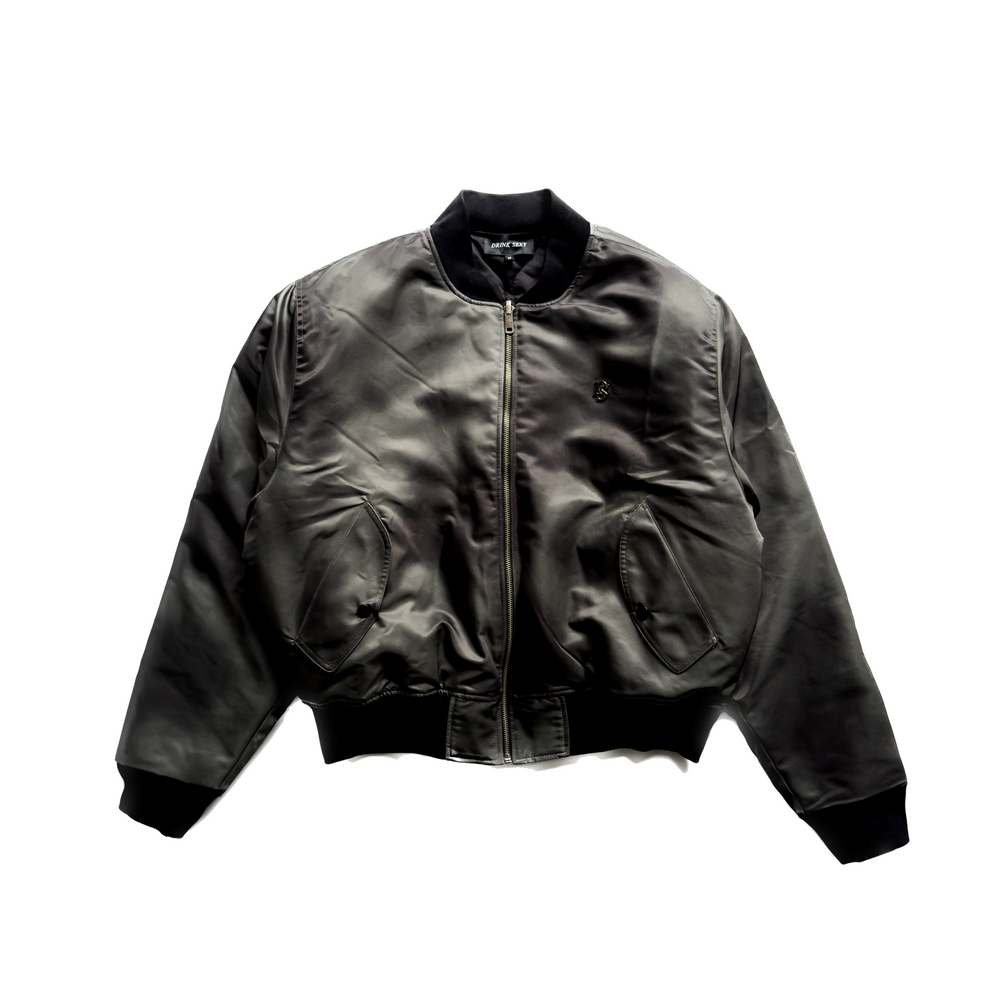 Black Reversible Gore-Flex Bomber Jacket