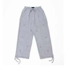 Load image into Gallery viewer, Grey Crushed Velvet Pant