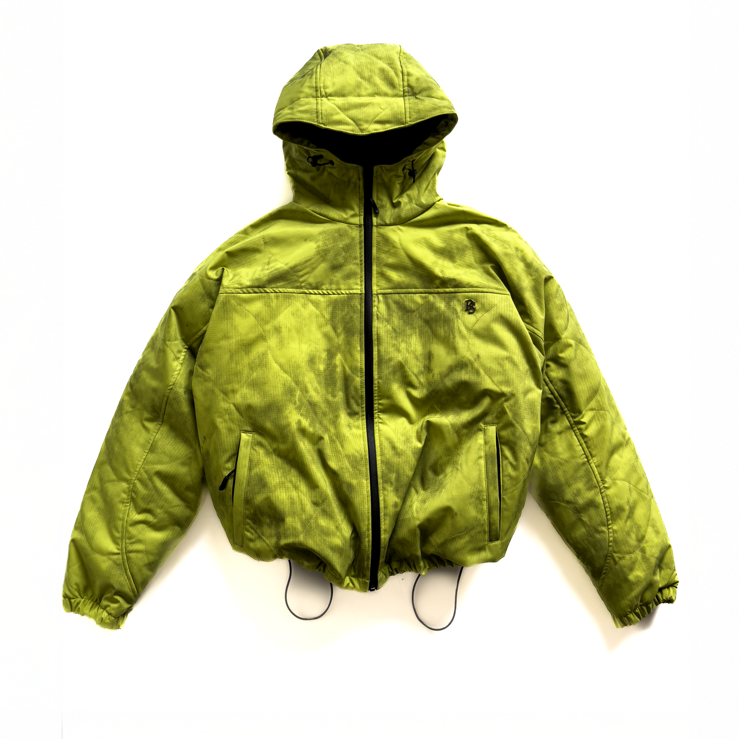 Neon Green Ripstop Puffer