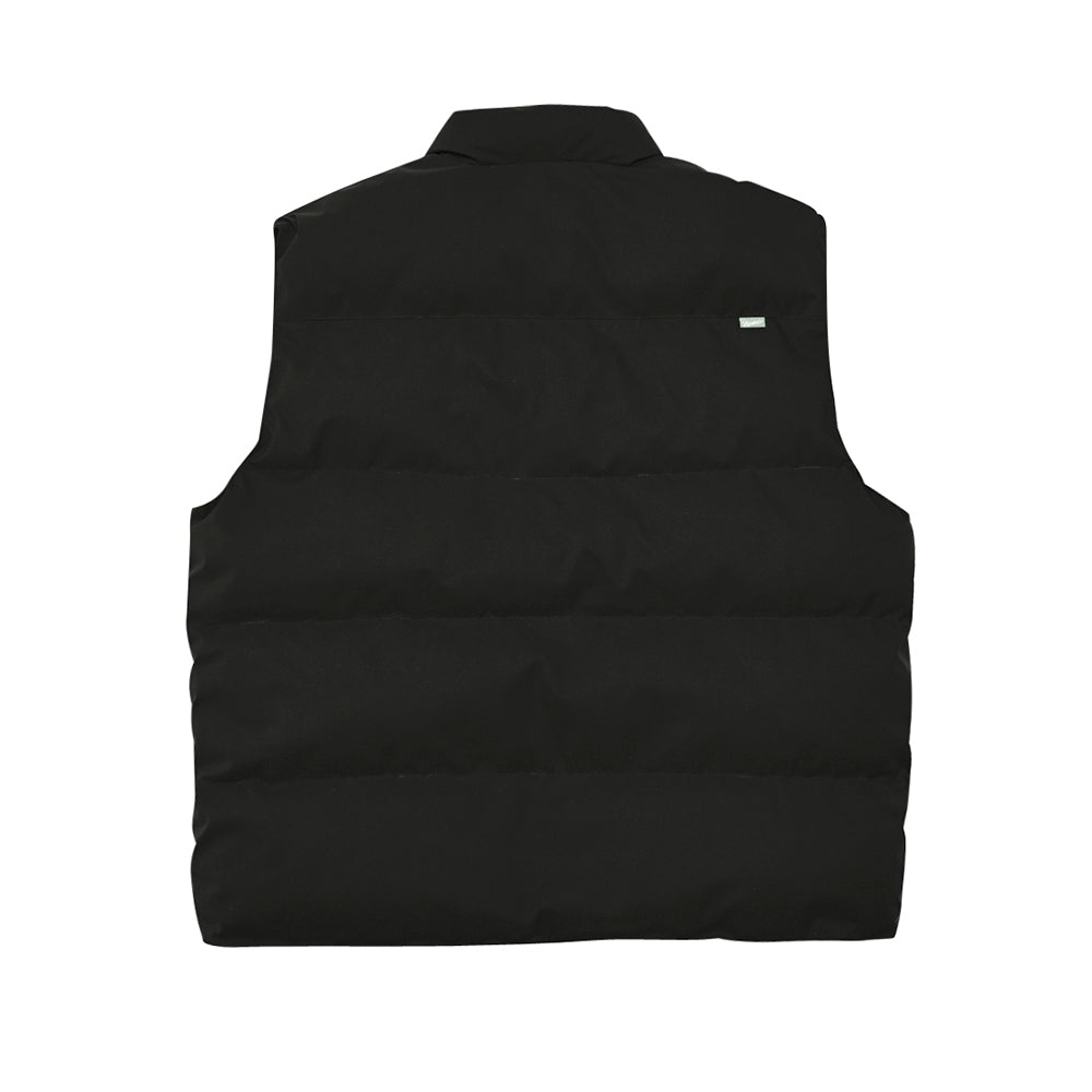 DS x BSRABBIT PUFFER GILLET BLACK