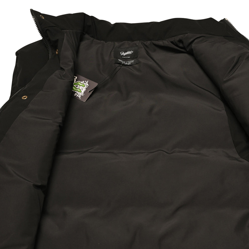 DS x BSRABBIT PUFFER GILLET BLACK