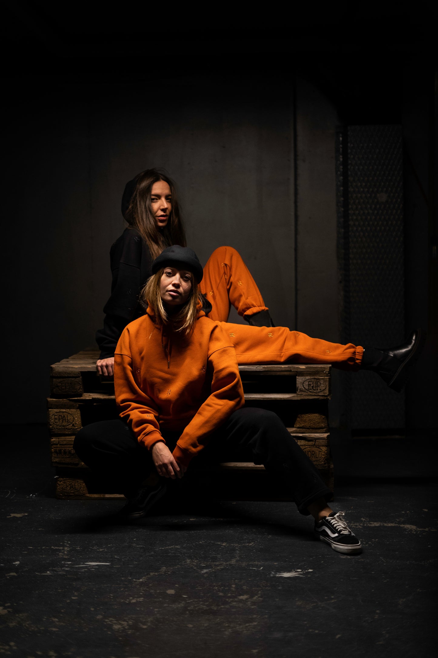 Relaxed Sweat Pants ''Overall Bronze DS Embroideries''