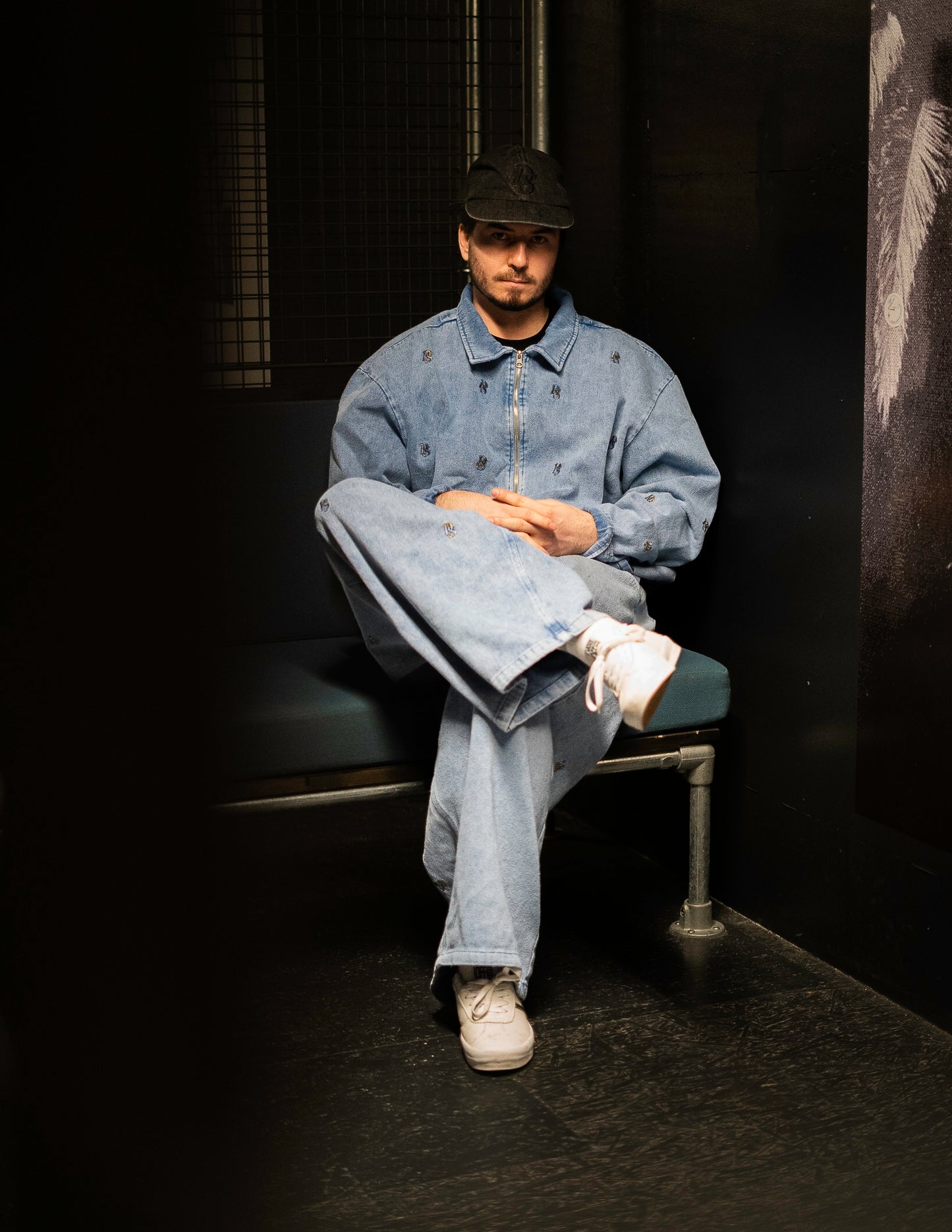 Blue Jeans Jacket ''Overall DS embroideries