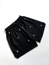 Load image into Gallery viewer, Black Shorts &#39;&#39;Overall DS embroideries&#39;&#39;