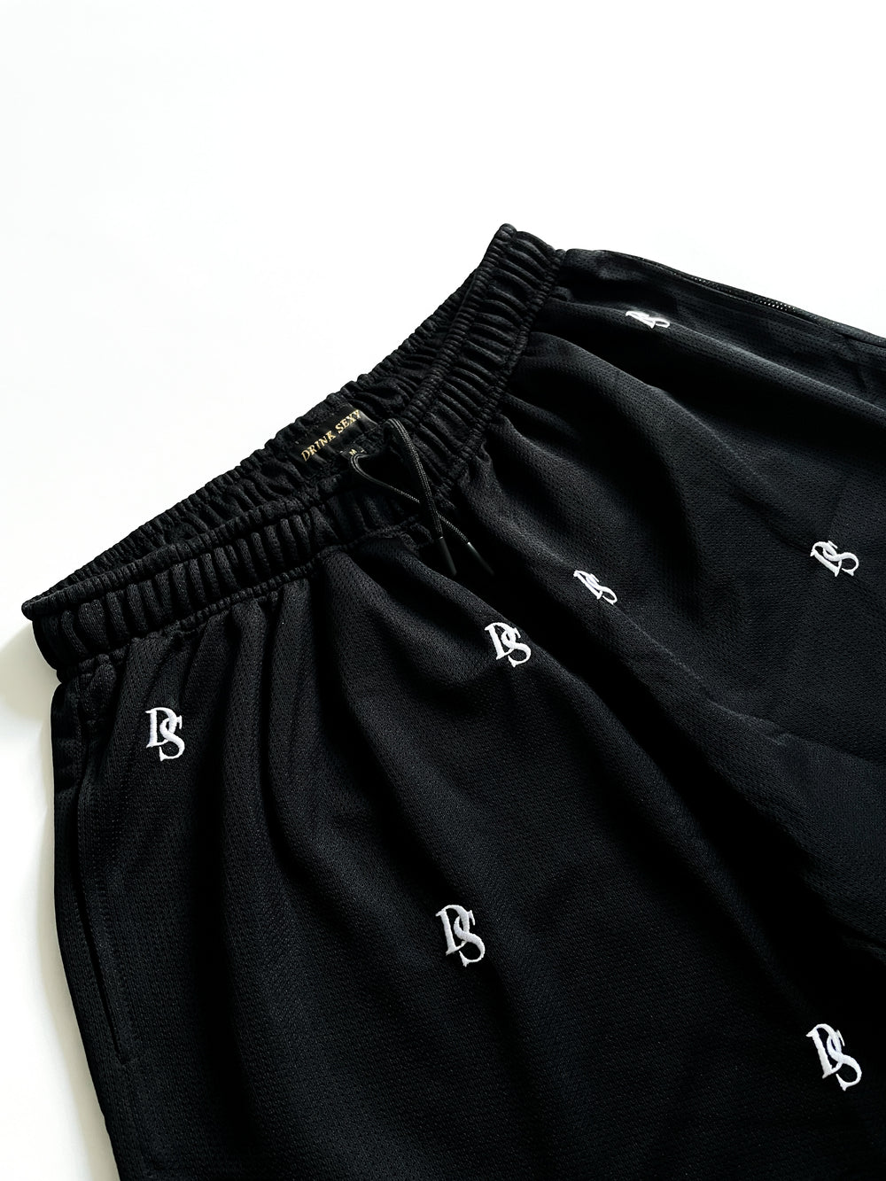 Black Shorts ''Overall DS embroideries''