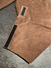 Load image into Gallery viewer, Brown Corduroy Pant &#39;&#39;DS Overall Embroideries&#39;&#39;
