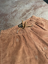 Load image into Gallery viewer, Brown Corduroy Pant &#39;&#39;DS Overall Embroideries&#39;&#39;