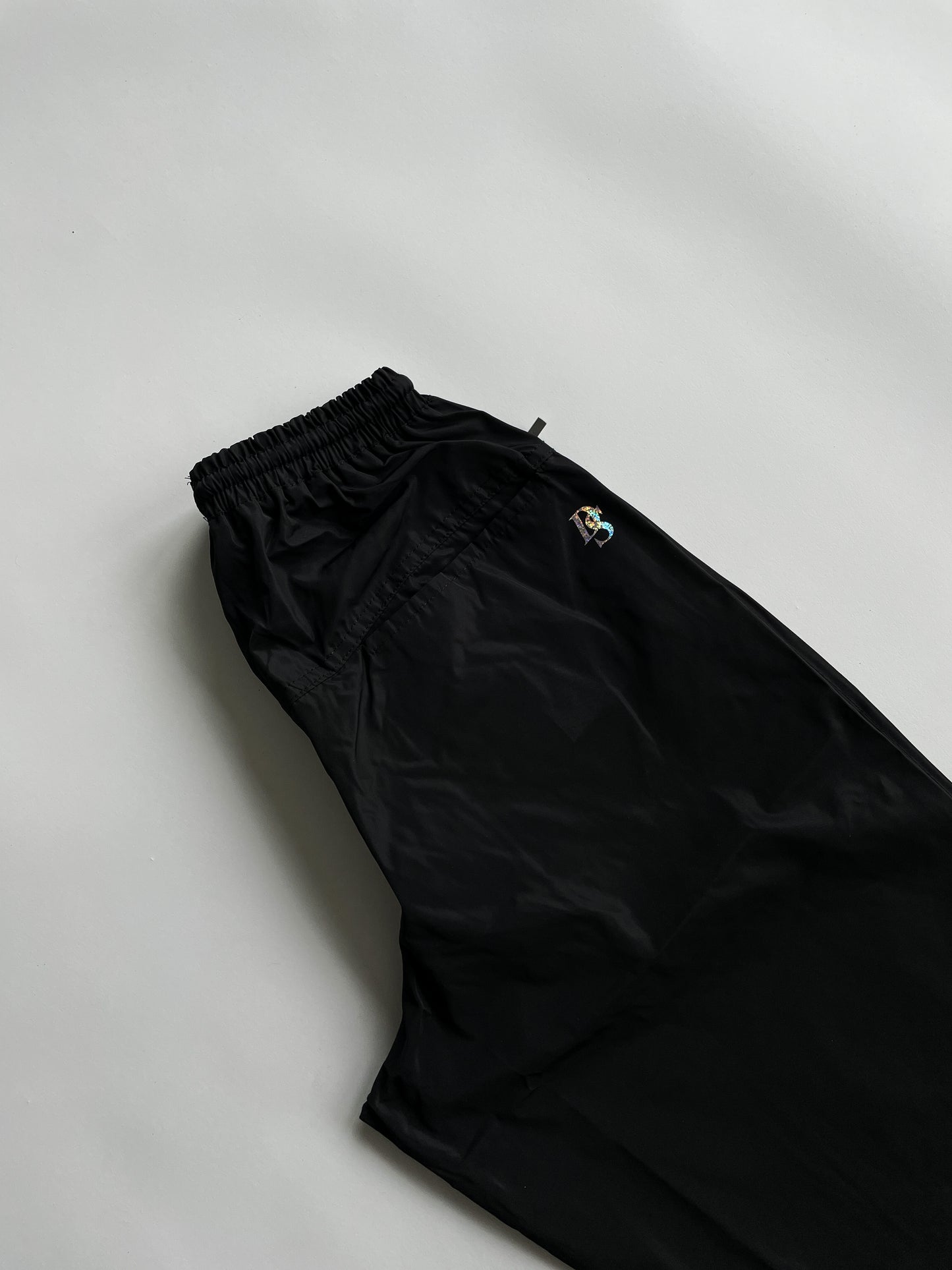 Black Gore-Flex Pants ''Shiny Diamonds Print''