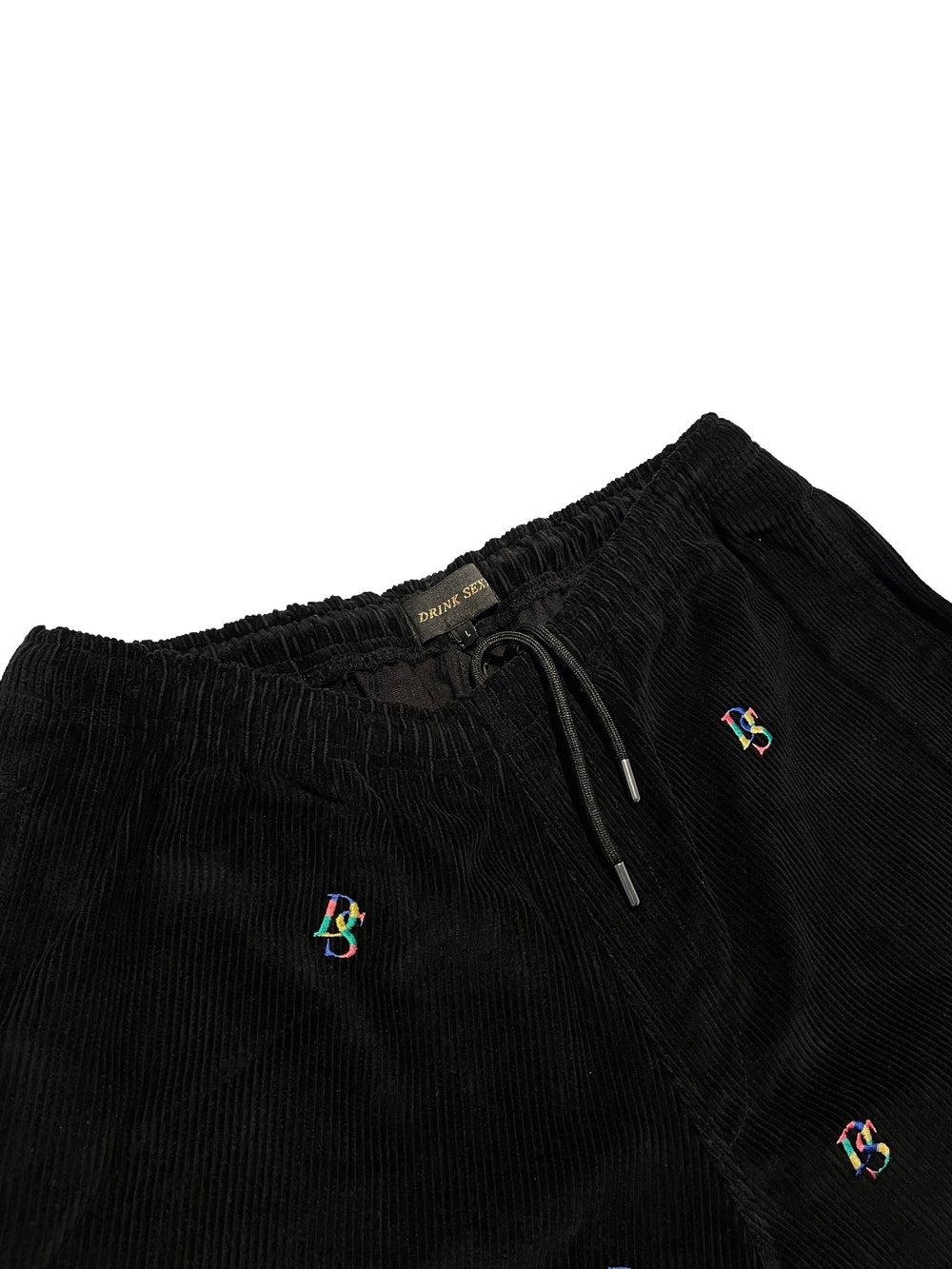 Black Cords '' Rainbows Overall DS Embroideries''