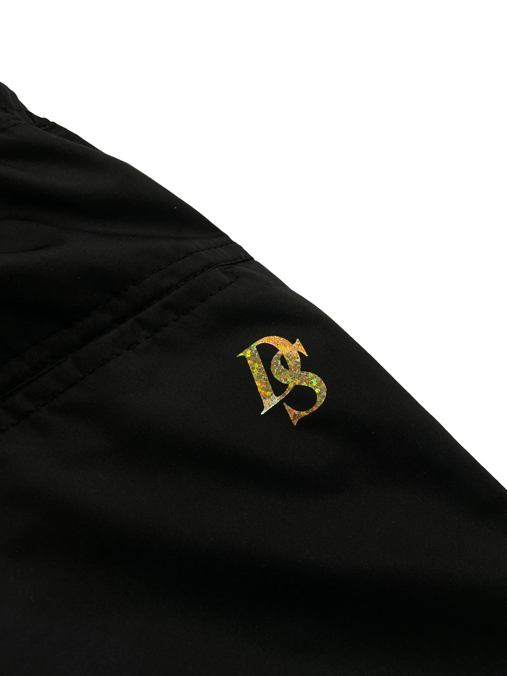 Black Joggers ''Shiny Diamond Prints''